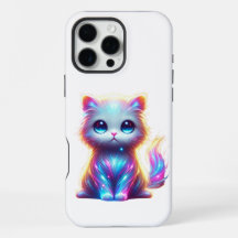 Farbenfrohe Katze