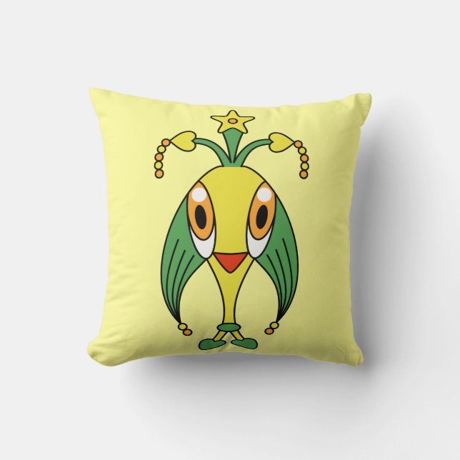 Farbenfrohe kawaii niedliche Karikaturenkissen Kissen (Vorderseite)