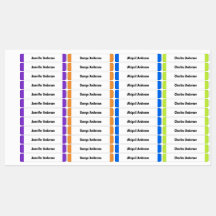 Farbenfrohe Kids School Uniform individualisierbar