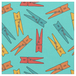 Farbenfrohe Kleidung Pegs Wäscheservice Stoff