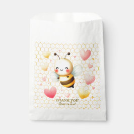 Farbenfrohe kleine Honey Bee Baby Dusche Niedlich Geschenktütchen