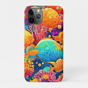 Farbenfrohe Korallenriff Artwork Case-Mate iPhone Hülle