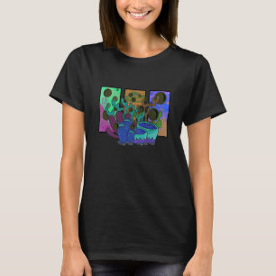 Farbenfrohe Korallenriffe Natur Schnorcheln T-Shirt