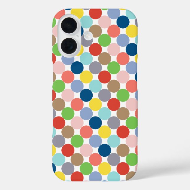 farbenfrohe Kreise pastellfarbener.. Case-Mate iPhone Hülle (Rückseite)