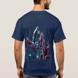 Farbenfrohe Kristalle T-Shirt