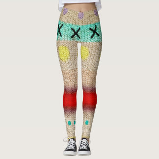 Farbenfrohe Kunst Leggings