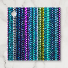 Farbenfrohe Kunsthandwerksschilder Geschenkanhänger