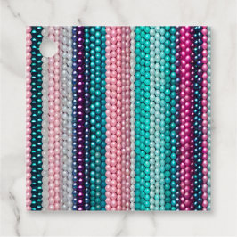 Farbenfrohe Kunsthandwerksschilder Geschenkanhänger