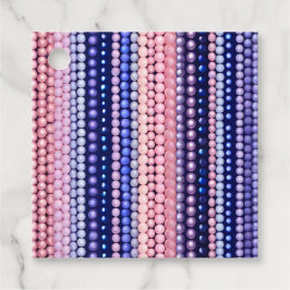 Farbenfrohe Kunsthandwerksschilder Geschenkanhänger