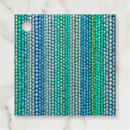 Farbenfrohe Kunsthandwerksschilder Geschenkanhänger