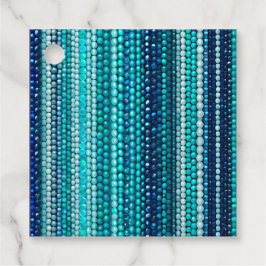 Farbenfrohe Kunsthandwerksschilder Geschenkanhänger