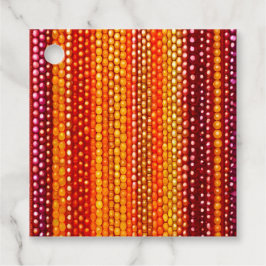 Farbenfrohe Kunsthandwerksschilder Geschenkanhänger