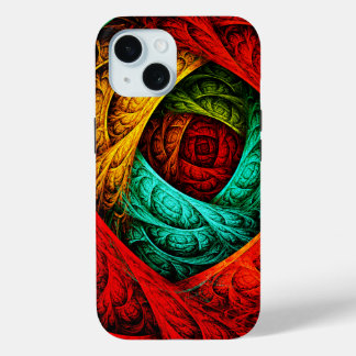 Farbenfrohe künstlerische Moderne Abstrakte Kunst Case-Mate iPhone Hülle