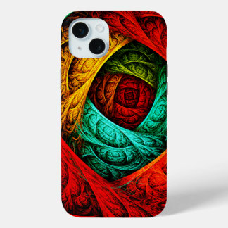 Farbenfrohe künstlerische Moderne Abstrakte Kunst Case-Mate iPhone Hülle