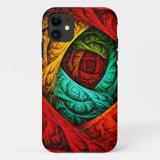 Farbenfrohe künstlerische Moderne Abstrakte Kunst Case-Mate iPhone Hülle