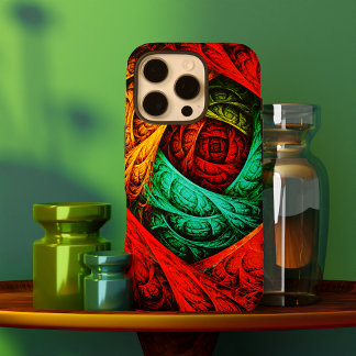Farbenfrohe künstlerische Moderne Abstrakte Kunst iPhone 16 Pro Hülle