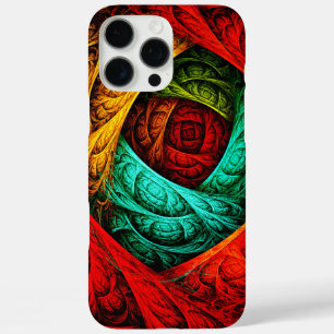 Farbenfrohe künstlerische Moderne Abstrakte Kunst iPhone 16 Pro Max Hülle
