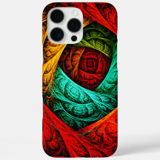 Farbenfrohe künstlerische Moderne Abstrakte Kunst iPhone 16 Pro Max Hülle