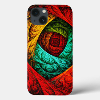 Farbenfrohe künstlerische Moderne Abstrakte Kunst Case-Mate iPhone Hülle