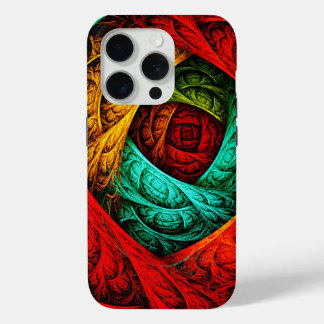 Farbenfrohe künstlerische Moderne Abstrakte Kunst Case-Mate iPhone Hülle