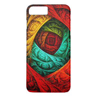 Farbenfrohe künstlerische Moderne Abstrakte Kunst Case-Mate iPhone Hülle