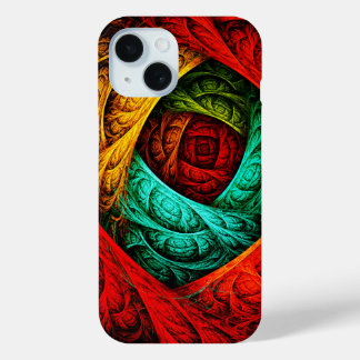 Farbenfrohe künstlerische Moderne Abstrakte Kunst Case-Mate iPhone Hülle