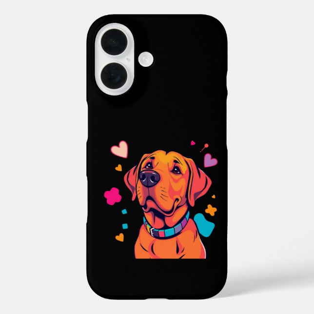 🌟 farbenfrohe Labrador Hunde Kunst Case-Mate iPhone Hülle (Rückseite)