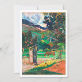 Farbenfrohe Landschaft von Tahitian Einladung