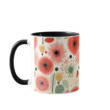 Farbenfrohe, lebendige Frucht-Blume Nahtloses Must