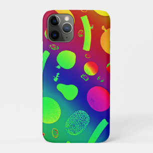 Farbenfrohe, lebendige Neon Frucht Muster Kunst Case-Mate iPhone Hülle