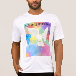 Farbenfrohe, lebendige Wasserfarben Sommerspass Hu T-Shirt