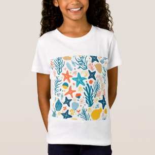 Farbenfrohe Lebensart im Meer T-Shirt