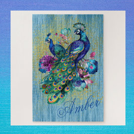 Farbenfrohe, lebhafte Pfauenplume Pfau Schwanz Puzzle