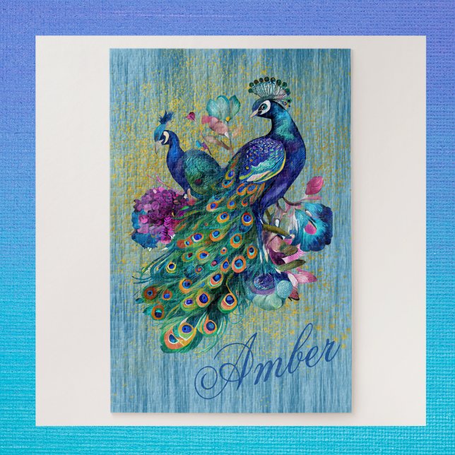 Farbenfrohe, lebhafte Pfauenplume Pfau Schwanz Puzzle (Von Creator hochgeladen)