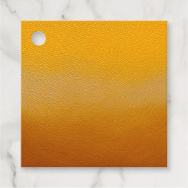 Farbenfrohe Lederkunst Geschenkanhänger