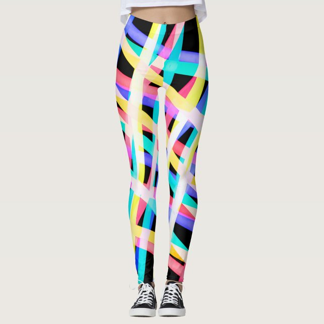 Farbenfrohe Leggings ( Vibrant, multicolored leggings! )