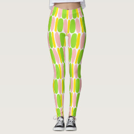 Farbenfrohe Leggings
