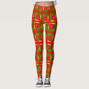 Farbenfrohe Leggings Digitales Design - Perfekt fü