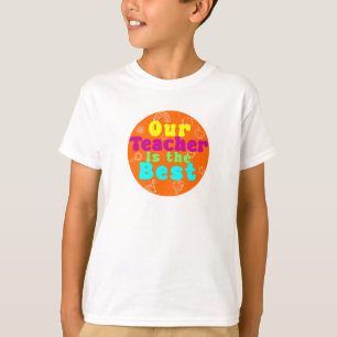 Farbenfrohe Lehrerbewertung T-Shirt