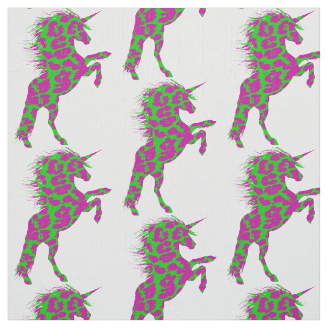 Farbenfrohe Leopard-Druckeinheit Stoff (Muster)