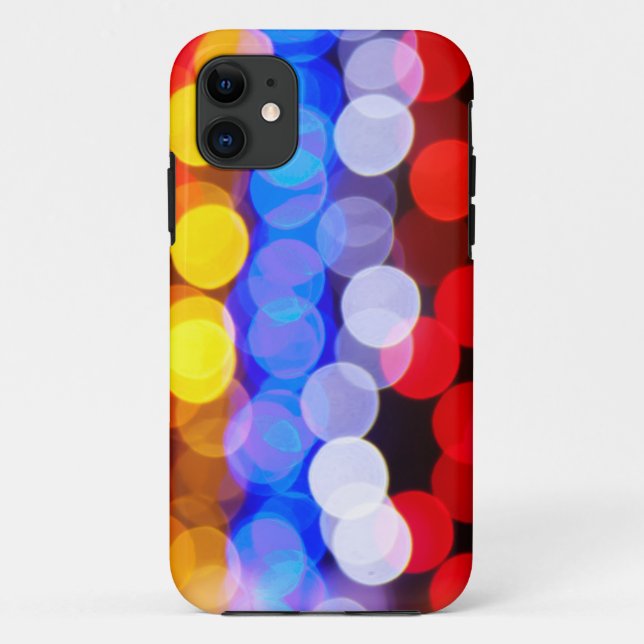 Farbenfrohe Leuchten Case-Mate iPhone Hülle (Rückseite)