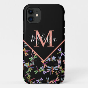 Farbenfrohe Libellen personalisiert Case-Mate iPhone Hülle