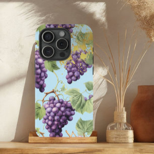 Farbenfrohe Lila, pastellfarbene Blaue und goldene Case-Mate iPhone Hülle