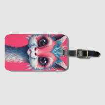 Farbenfrohe Llama Fun & Quirky