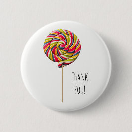 Farbenfrohe Lollipop-Taste Button