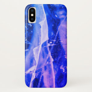 Farbenfrohe Luminy Abstrakt Blue White Navy Leggin Case-Mate iPhone Hülle