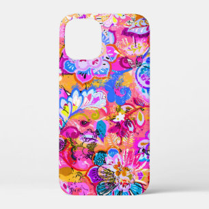 Farbenfrohe Magie abstrakt blumenreich Case-Mate iPhone Hülle