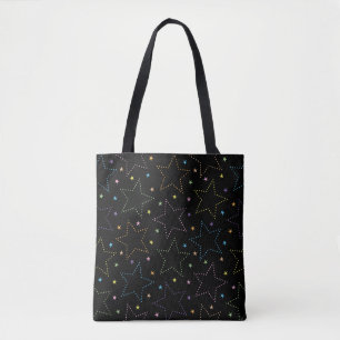 Farbenfrohe Magie Starry Night Sky Muster
