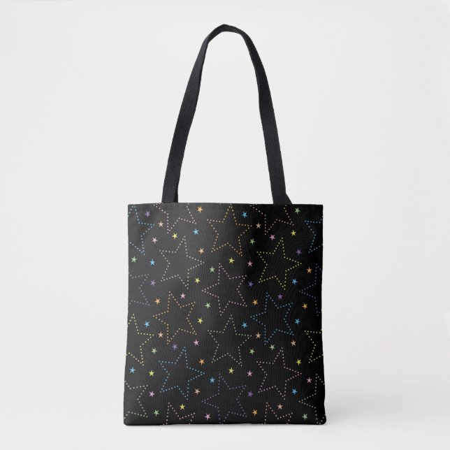 Farbenfrohe Magie Starry Night Sky Muster (Vorderseite)