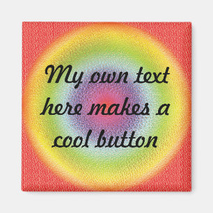 Farbenfrohe Magnet-Vorlagen Magnet